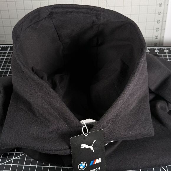 BMW® M Motorsport / PUMA®  |  “STATEMENT”™  |  BLACK HOODIE  |  MENS-M  |  NEW - Picture 10 of 16